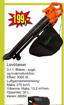 Harald Nyborg Løvblæser tilbud