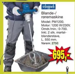 Harald Nyborg Blande-/ røremaskine tilbud