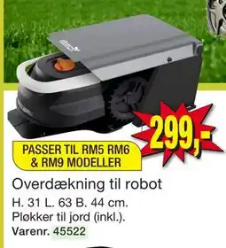 Harald Nyborg Overdækning til robot tilbud