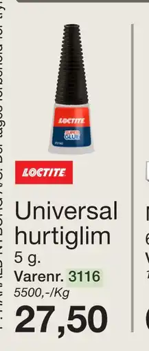 Harald Nyborg Universal hurtiglim tilbud