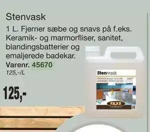 Harald Nyborg Stenvask tilbud