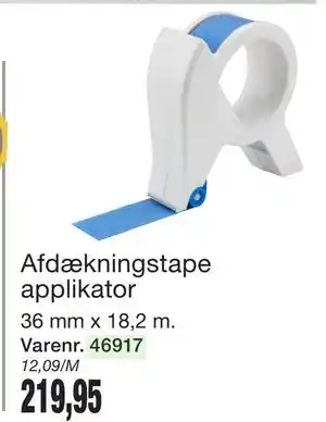 Harald Nyborg Afdækningstape applikator tilbud
