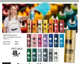 Harald Nyborg Spraymaling akryl tilbud