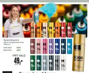 Harald Nyborg Spraymaling akryl tilbud