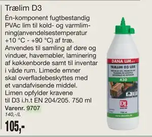 Harald Nyborg Trælim D3 tilbud