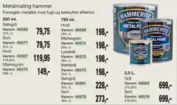 Harald Nyborg Metalmaling hammer tilbud