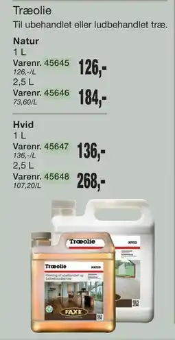 Harald Nyborg Træolie tilbud