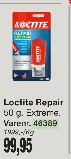 Harald Nyborg Loctite Repair tilbud