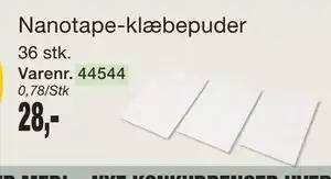 Harald Nyborg Nanotape-klæbepuder tilbud