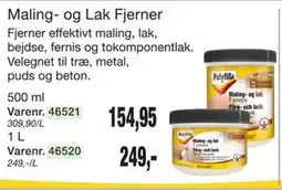 Harald Nyborg Maling- og Lak Fjerner tilbud