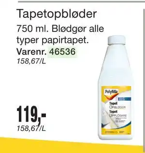 Harald Nyborg Tapetopbløder tilbud