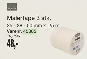 Harald Nyborg Malertape 3 stk tilbud