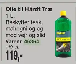 Harald Nyborg Olie til Hårdt Træ tilbud