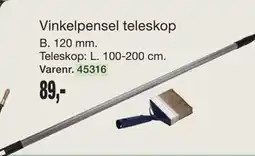 Harald Nyborg Vinkelpensel teleskop tilbud