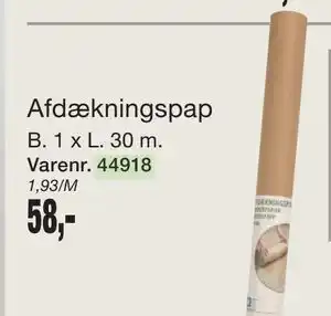 Harald Nyborg Afdækningspap tilbud