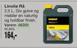 Harald Nyborg Linolie Rå tilbud