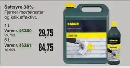 Harald Nyborg Saltsyre 30% tilbud
