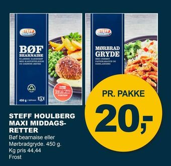 Let-Køb Steff houlberg maxi middagsretter tilbud