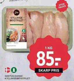 MENY Kyllinge brystfilet (1 kg) tilbud