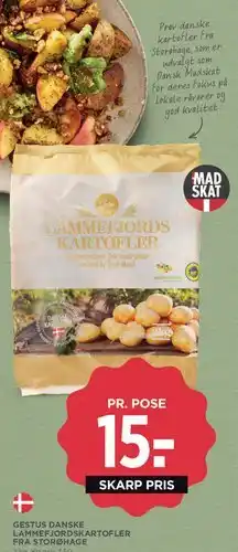 MENY Lammefjords kartofler tilbud