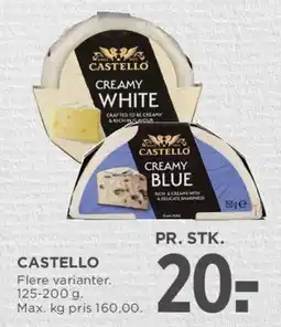 MENY Castello (rund) tilbud