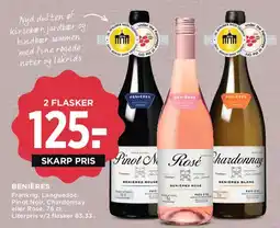 MENY Benières – Pinot Noir / Rosé / Chardonnay tilbud