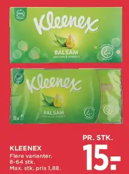 MENY Kleenex Balsam tilbud