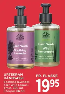 MENY Urtekram Hand Wash tilbud