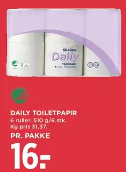 MENY Daily toiletpapir tilbud