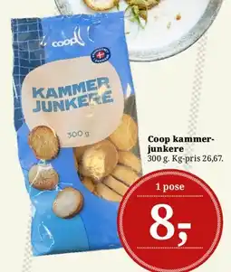 Dagli'Brugsen Coop kammerjunkere tilbud