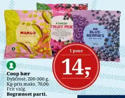 Dagli'Brugsen Coop bær (frosne) tilbud