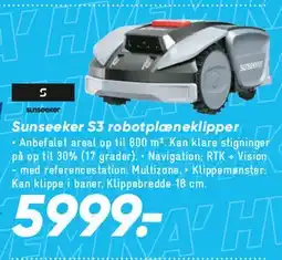 Bilka Robotplæneklipper (Sunseeker S3) tilbud