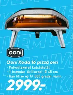 Bilka Ooni Koda 16 pizzaovn tilbud