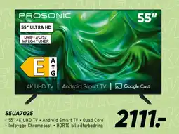 Bilka Prosonic 55 Ultra HD Android Smart TV tilbud