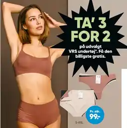 Bilka VRS undertøj (TA' 3 FOR 2) tilbud