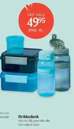 Kop & Kande Drikkedunk tilbud