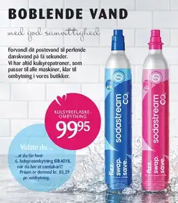 Kop & Kande Kulsyreflaske-ombytning tilbud