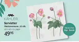 Kop & Kande Servietter tilbud