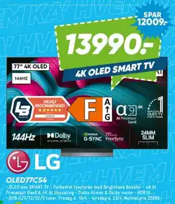 Bilka LG 77 4K OLED Smart TV (OLED77) tilbud