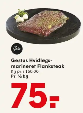 SPAR Gestus Hvidløgs-marineret Flanksteak tilbud