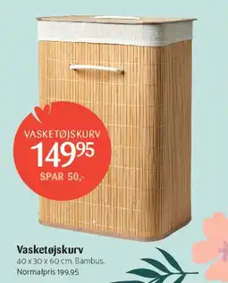 Kop & Kande Vasketøjskurv tilbud