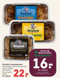 SPAR Stryhns Leverpostej tilbud