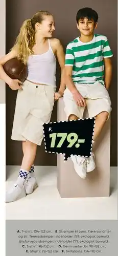 Bilka T-shirts (børn) tilbud