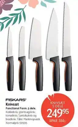 Kop & Kande Knivsæt 5 dele tilbud