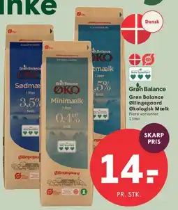SPAR Økologisk Mælk (1 liter) tilbud