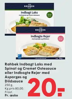 SPAR Rahbek Indbagt Laks / Indbagte Rejer tilbud