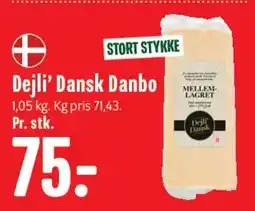 Min Købmand Dejli' Dansk Danbo tilbud