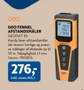 Geo fennel afstandsmåler