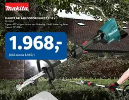 Davidsen Makita delbar motorenhed 2 x 18 v tilbud