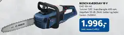 Davidsen Bosch kædesav 18 v tilbud